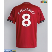 Manchester United Bruno Fernandes #8 Heimtrikot 2025-26 Kurzarm
